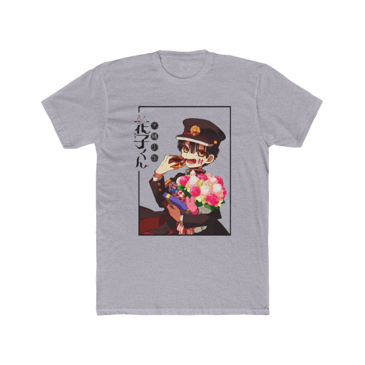 Toilet-Bound Hanako-Kun Flowers & Sweets Boyfriend Fit Girls T Shirt - alternate angle 4, merchandise